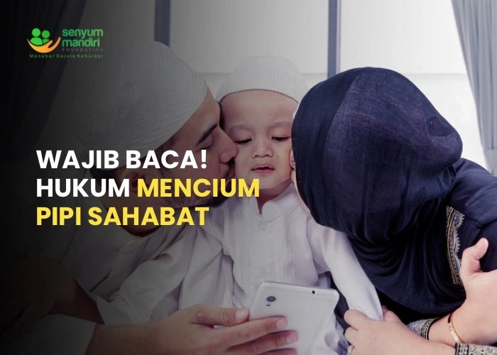 mencium pipi sahabat