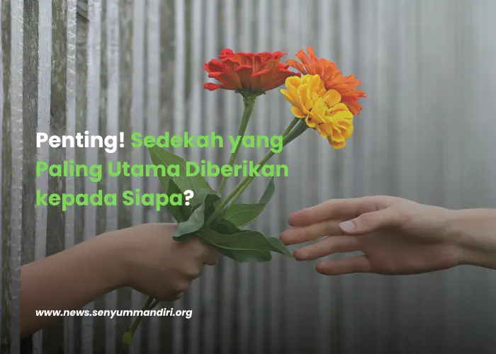 Sedekah yang Paling Utama Diberikan kepada Siapa