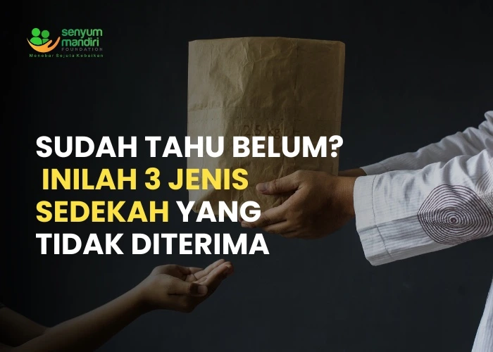 Sedekah yang Tidak Diterima
