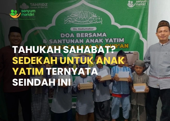 Sedekah untuk Anak Yatim