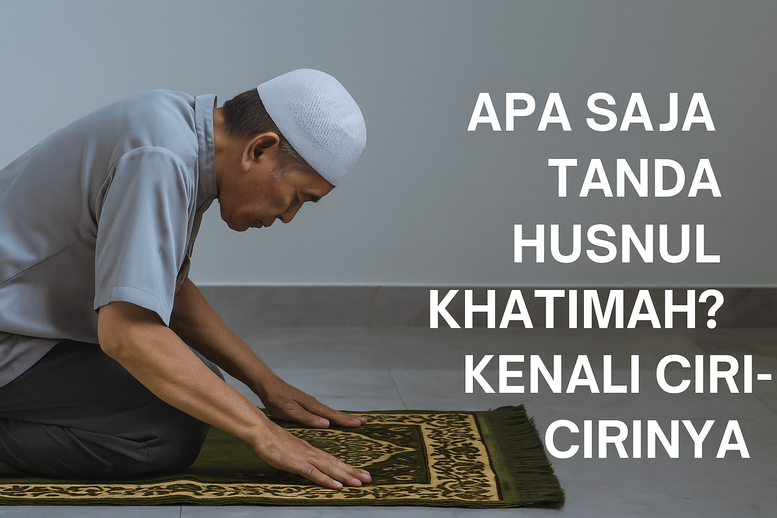 Tanda Husnul Khatimah