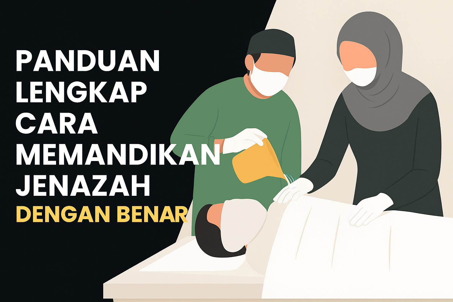 cara memandikan jenazah