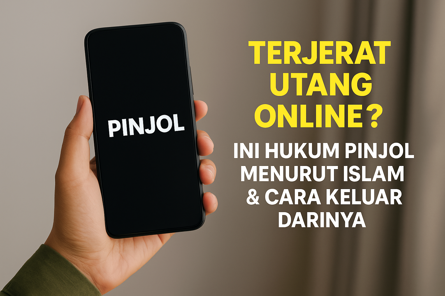 hukum pinjol islam