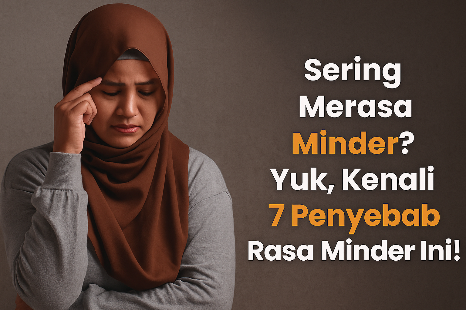 penyebab rasa minder