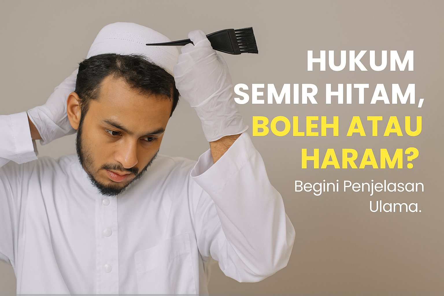 hukum semir hitam