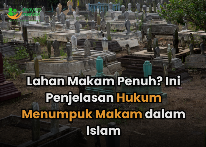 hukum menumpuk makam