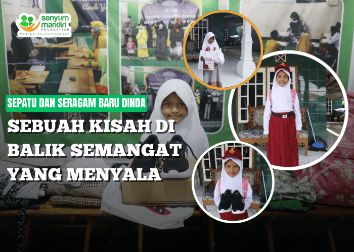 SEPATU DAN SERAGAM BARU DINDA