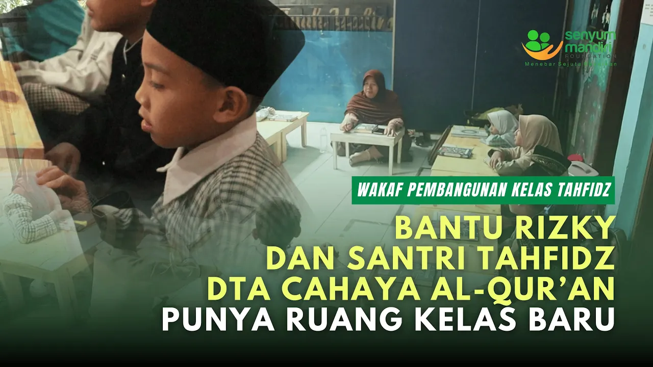 wakaf pembangunan kelas tahfidz