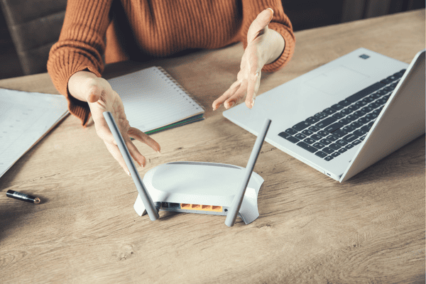 ilustrasi memberi wifi 