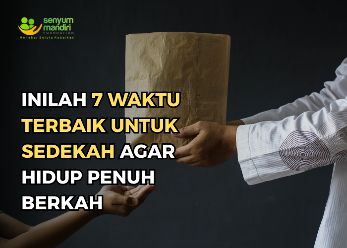 waktu terbaik untuk sedekah