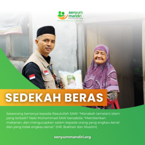 Sedekah Beras Senyum Mandiri